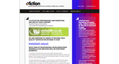 Desktop Screenshot of 4action.co.uk